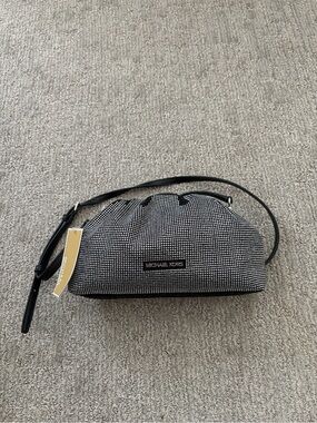 Michael Kors Black & Denim Crossbody Bag